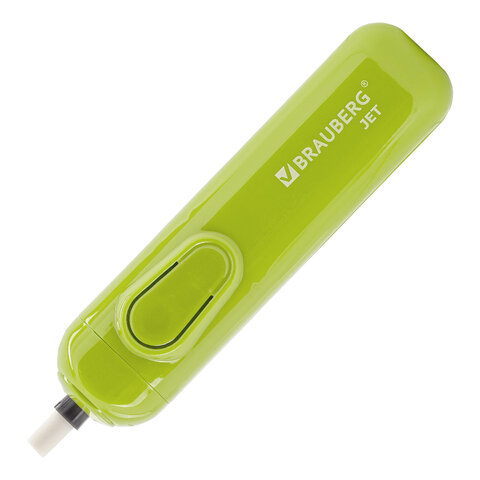 Ластик электрический BRAUBERG JET, питание от 2 батареек ААА, 8 сменных Ластик электрический BRAUBERG JET, питание от 2 батареек ААА, 8 сменных