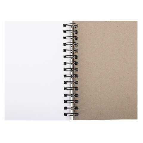 Скетчбук для смешанных техник MixMedia, 200 г/м2, 130х210 мм, 60 л., твердая