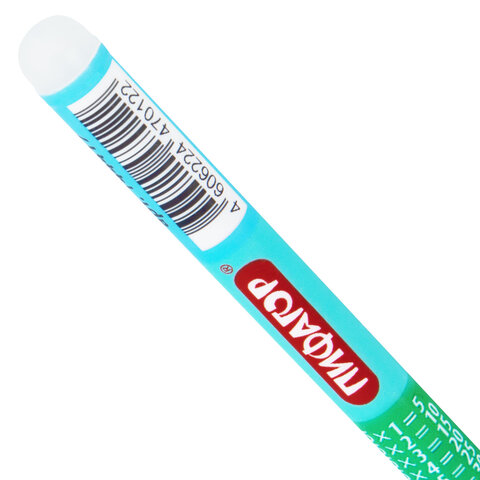 Ручка стираемая гелевая ПИФАГОР "ТАБЛИЦА УМНОЖЕНИЯ", СИНЯЯ, корпус Ручка стираемая гелевая ПИФАГОР "ТАБЛИЦА УМНОЖЕНИЯ", СИНЯЯ, корпус