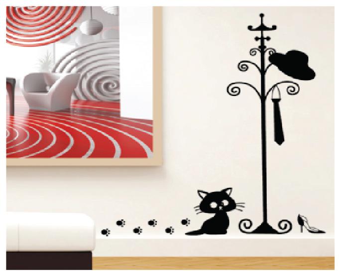 Наклейка 32X60 Декор Funny cat/20, 15617 Наклейка 32X60 Декор Funny cat/20, 15617