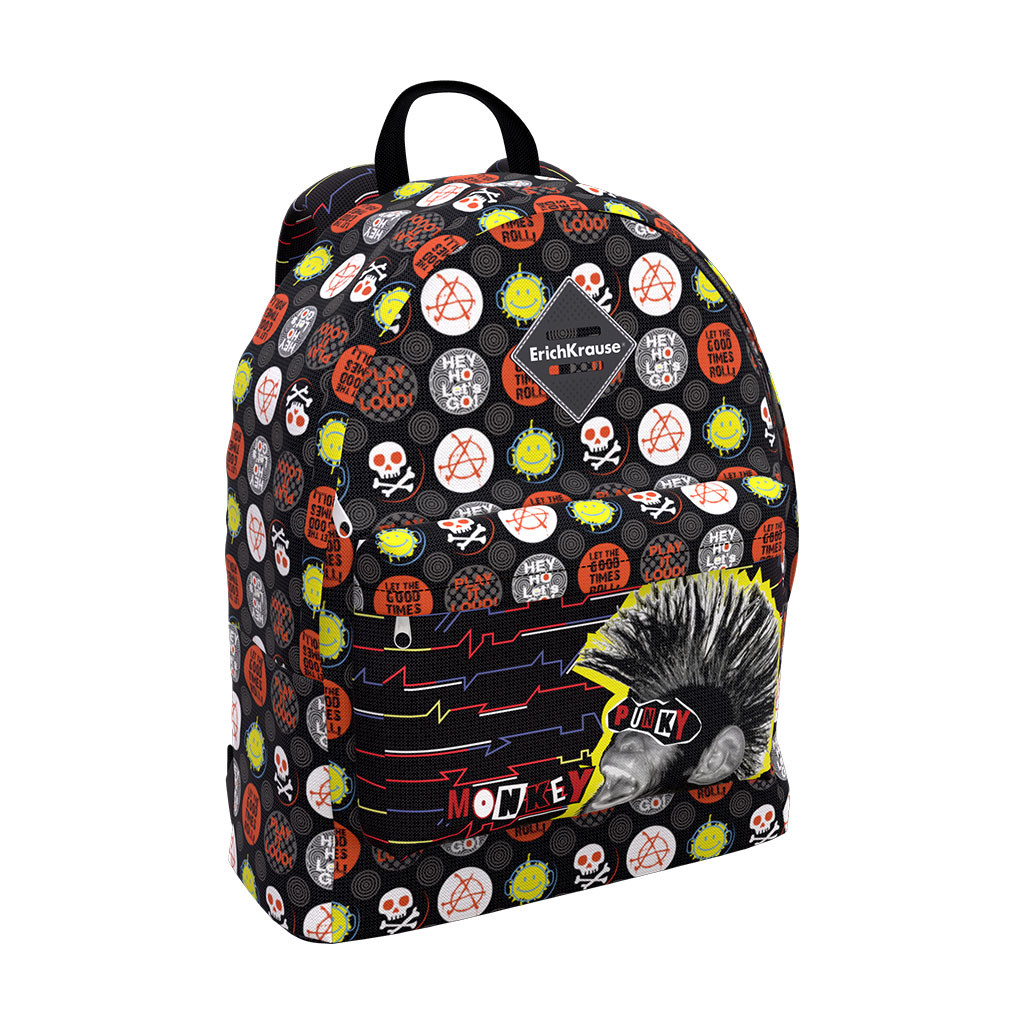 Рюкзак ErichKrause® EasyLine® 17L Punky Monkey Рюкзак ErichKrause® EasyLine® 17L Punky Monkey