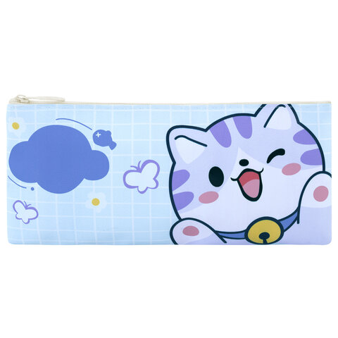 Пенал-конверт ПИФАГОР, 1 отделение, ПВХ, ассорти "Pets", 22x10 см, Пенал-конверт ПИФАГОР, 1 отделение, ПВХ, ассорти "Pets", 22x10 см,