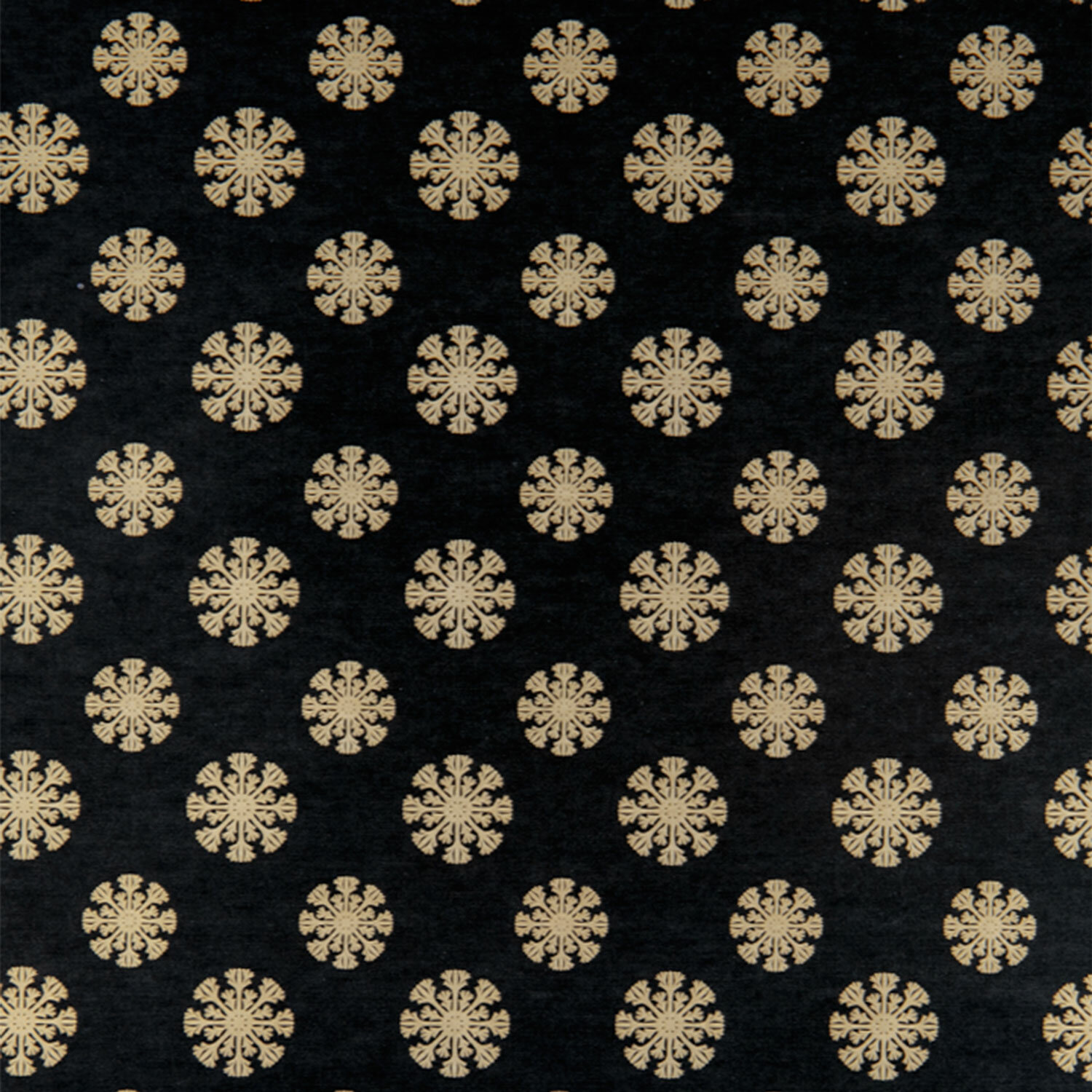 Бумага упаковочная новогодняя "Black&Gold" 70х100 см, 10 дизайнов