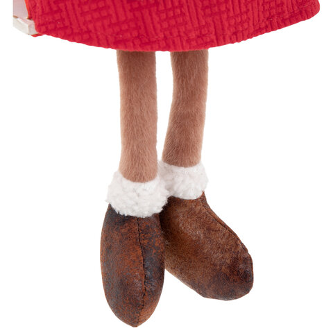 Украшение новогоднее интерьерное 40 см "Оленёнок на качелях", Украшение новогоднее интерьерное 40 см "Оленёнок на качелях",