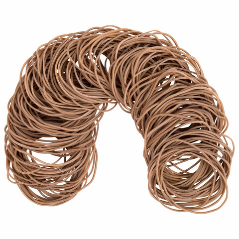 Резинки банковские универсальные диаметром 60 мм, BRAUBERG 100 г, натуральный Резинки банковские универсальные диаметром 60 мм, BRAUBERG 100 г, натуральный