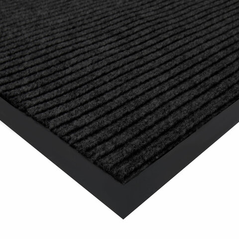 Коврик придверный 80х120 см, ЧЕРНЫЙ, влаго-грязезащитный, 450 г/м2, ребристый, Коврик придверный 80х120 см, ЧЕРНЫЙ, влаго-грязезащитный, 450 г/м2, ребристый,