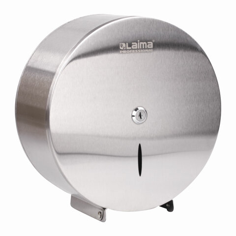 Диспенсер для туалетной бумаги LAIMA PROFESSIONAL INOX, (Система T2) малый,