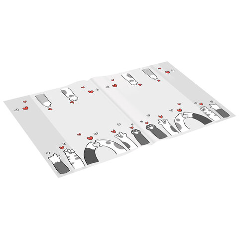 Обложки "PAWS" для тетрадей и дневников, КОМПЛЕКТ 10 шт., ПЛОТНЫЕ, Обложки "PAWS" для тетрадей и дневников, КОМПЛЕКТ 10 шт., ПЛОТНЫЕ,