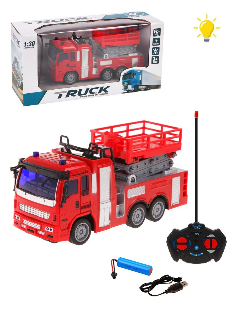 Автовышка радиоуправляемая, 4 канала, свет Автовышка радиоуправляемая, 4 канала, свет