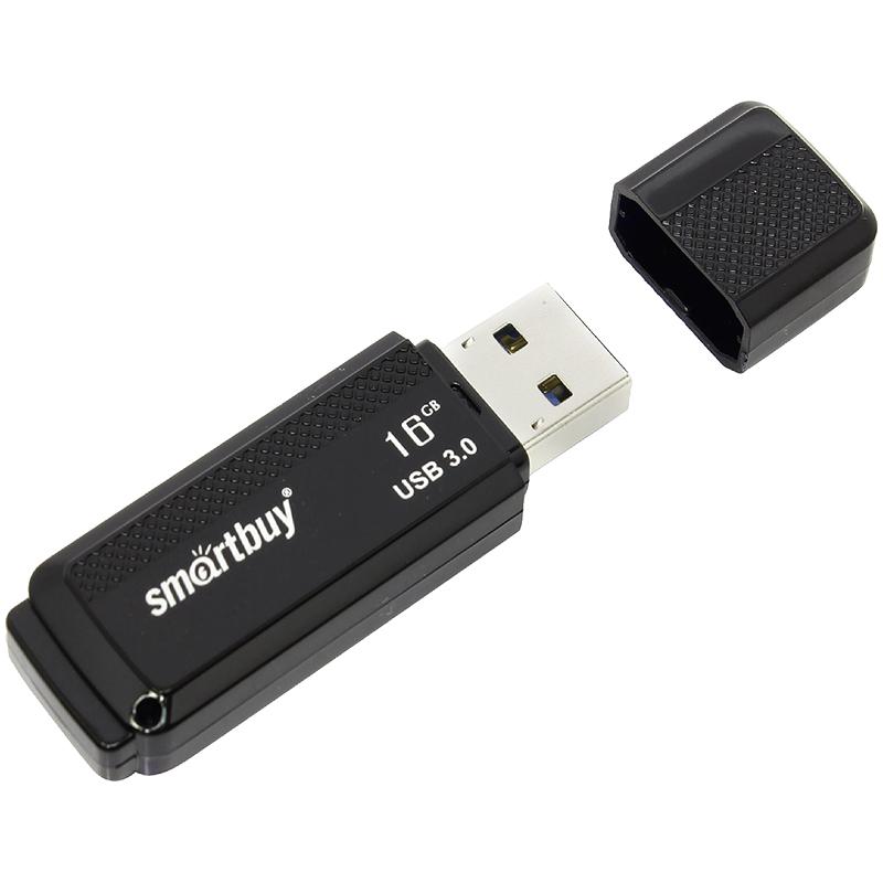 Память Smart Buy "Dock" 16GB, USB 3.0 Flash Drive, черный SB16GBDK-K3 Память Smart Buy "Dock" 16GB, USB 3.0 Flash Drive, черный SB16GBDK-K3