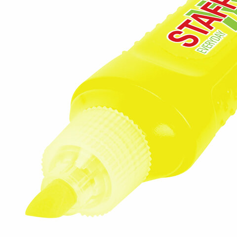 Текстовыделитель STAFF "EVERYDAY HL-707", ЖЕЛТЫЙ, линия 1-5 мм, Текстовыделитель STAFF "EVERYDAY HL-707", ЖЕЛТЫЙ, линия 1-5 мм,