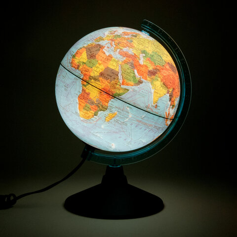 Глобус интерактивный + очки VR, физический / политический, GLOBEN, 21 см, с Глобус интерактивный + очки VR, физический / политический, GLOBEN, 21 см, с