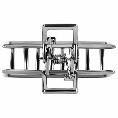 Краб для волос 4,5 см, серебристый, MONTE VITA (МОНТЕ ВИТА), 457018 Краб для волос 4,5 см, серебристый, MONTE VITA (МОНТЕ ВИТА), 457018