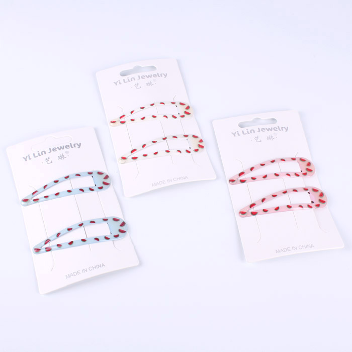 Заколка декоративная "Клик-клак" для волос в наборе 2шт в ассортименте Заколка декоративная "Клик-клак" для волос в наборе 2шт в ассортименте