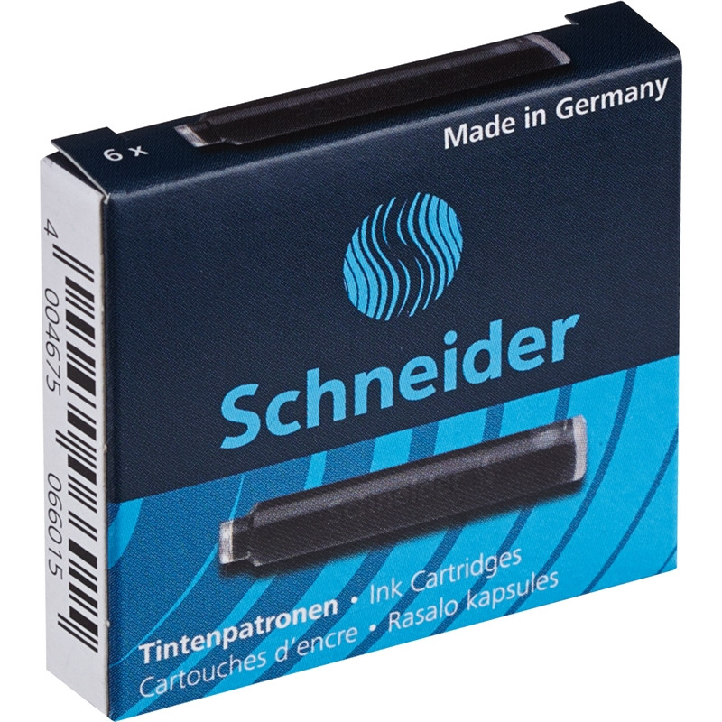 Чернила в патронах SCHNEIDER чер. 6шт./уп. Германия Чернила в патронах SCHNEIDER чер. 6шт./уп. Германия