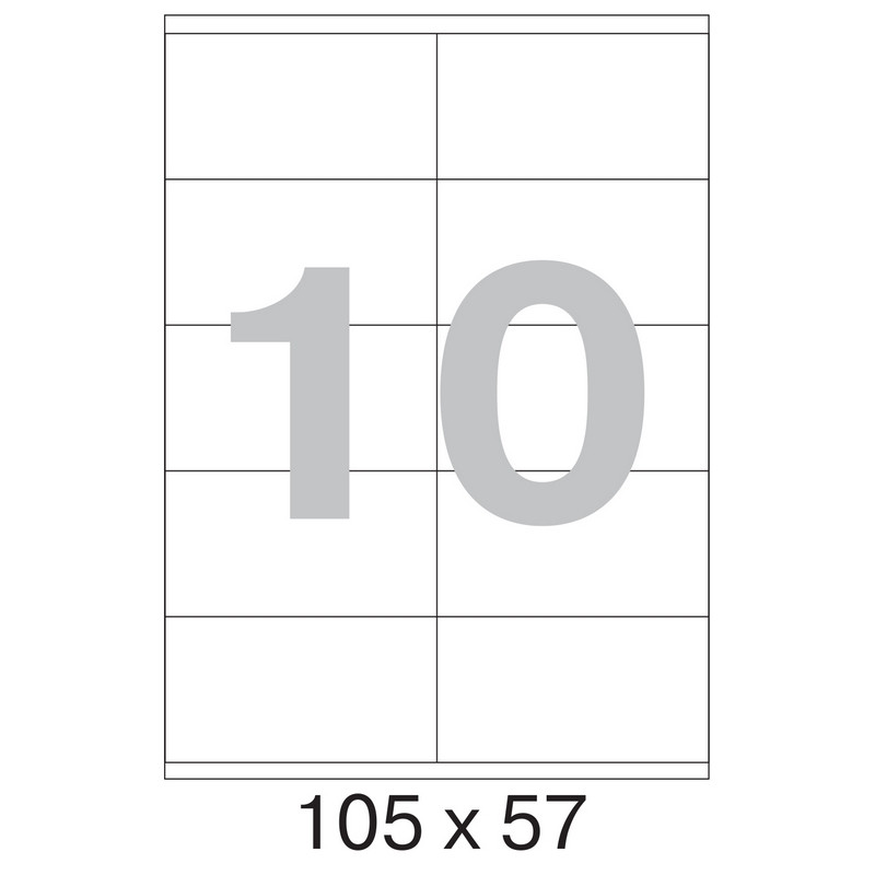 Этикетки самоклеящиеся Office Label 105х57 мм/10 шт. на листеА4 50 листов Этикетки самоклеящиеся Office Label 105х57 мм/10 шт. на листеА4 50 листов
