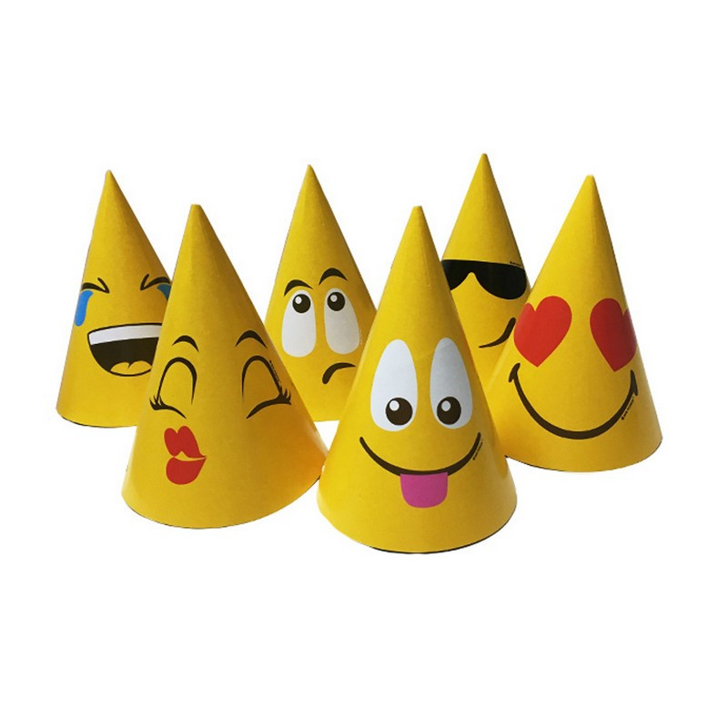 Колпачок Эмоции Смайл ассорти 6шт арт.6047092 Колпачок Эмоции Смайл ассорти 6шт арт.6047092