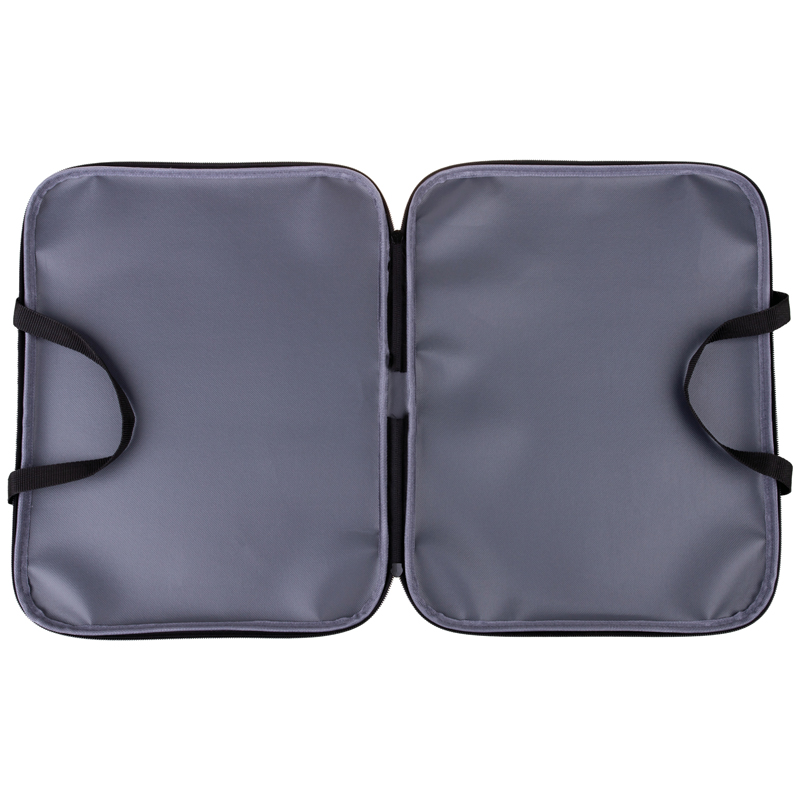 Папка с ручками А4 ArtSpace "Серая", полиэстер, на молнии, 20мм