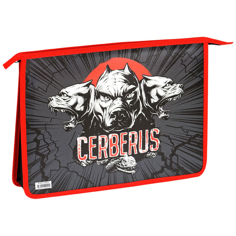 Папка для тетрадей 2 отделения А4 ArtSpace "Cerberus", пластик, на Папка для тетрадей 2 отделения А4 ArtSpace "Cerberus", пластик, на