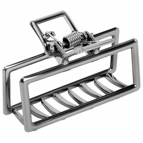 Краб для волос 4,5 см, серебристый, MONTE VITA (МОНТЕ ВИТА), 457018 Краб для волос 4,5 см, серебристый, MONTE VITA (МОНТЕ ВИТА), 457018