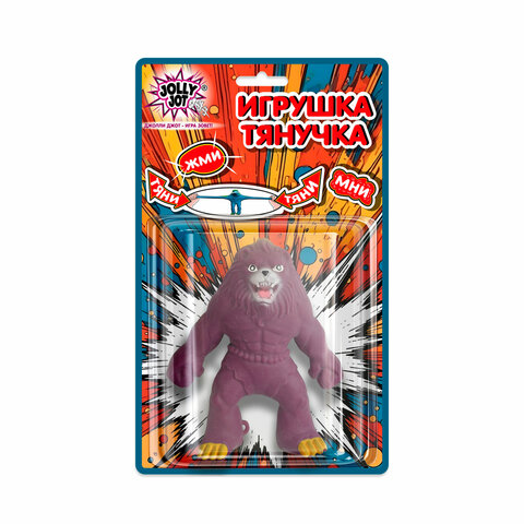Игрушка-антистресс "МОНСТРЫ", 15 см, ассорти, 6 видов, блистер, JOLLY