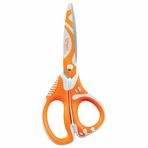 Ножницы MAPED (Франция) "Zenoa Fit", 130 мм, прорезинные ручки, с Ножницы MAPED (Франция) "Zenoa Fit", 130 мм, прорезинные ручки, с