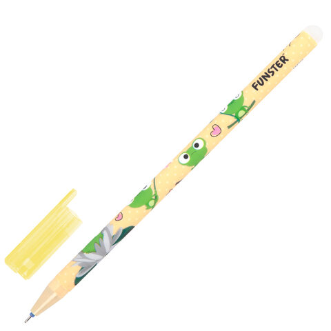 Ручка стираемая гелевая с принтом FUNSTER (ФАНСТЕР) "CUTE ANIMALS", Ручка стираемая гелевая с принтом FUNSTER (ФАНСТЕР) "CUTE ANIMALS",