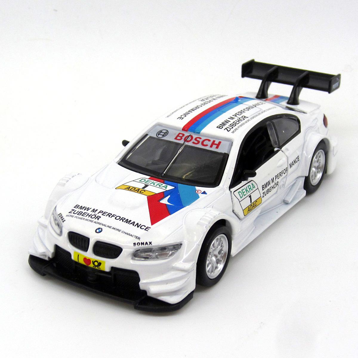 Машина металлическая 1:42 BMW M3 DTM. Дв.Откр., цв.бел., инерц. 58027  Купить Оптом: Цена от 254.62 руб