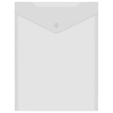 Папка-конверт с кнопкой А4, BRAUBERG "UNIVERSAL", до 100 листов,