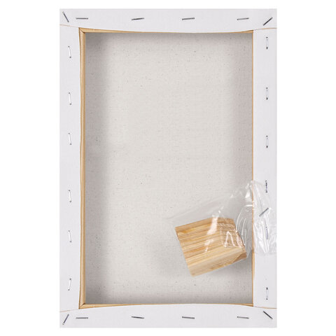 Холст на подрамнике BRAUBERG ART BASIC, 20х30 см, 280 г/м2, хлопок, мелкое Холст на подрамнике BRAUBERG ART BASIC, 20х30 см, 280 г/м2, хлопок, мелкое