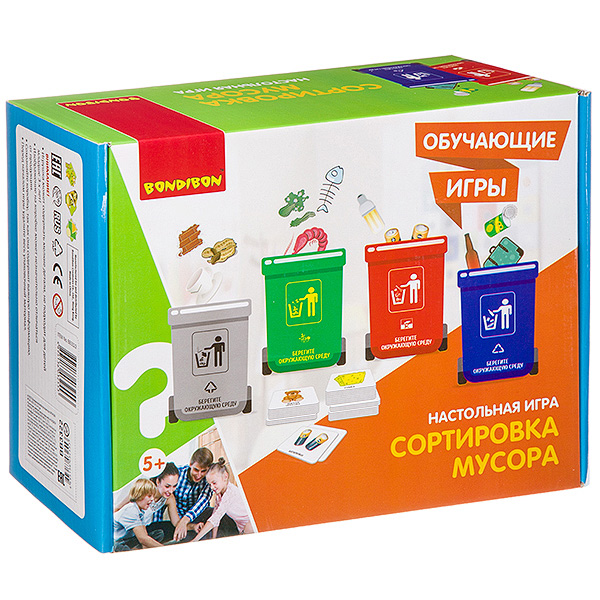 Настольная игра Сортировка мусора