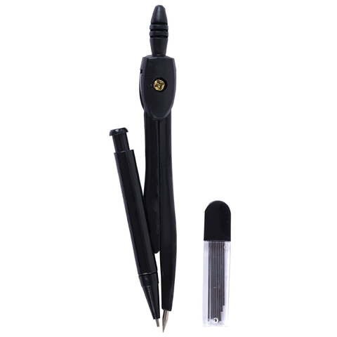 Готовальня STAFF "College" 9 предметов: циркуль 120 мм, чертежные Готовальня STAFF "College" 9 предметов: циркуль 120 мм, чертежные