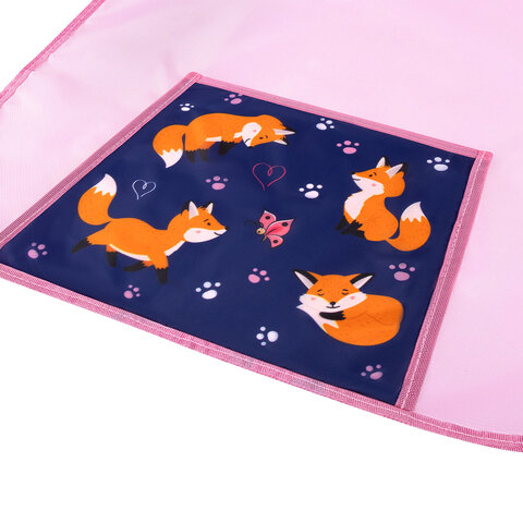 Фартук с нарукавниками для уроков труда ПИФАГОР, 1 карман, 46х54 см,