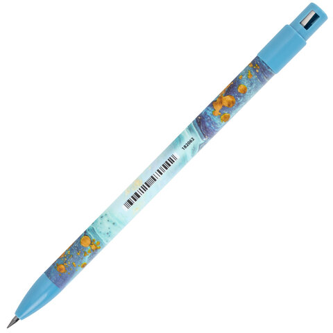 Карандаш механический цанговый 2 мм, BRAUBERG "FROST", HB, встроенная