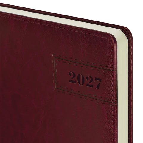 Ежедневник датированный 2027, БОЛЬШОЙ ФОРМАТ 210х297 мм, А4, BRAUBERG