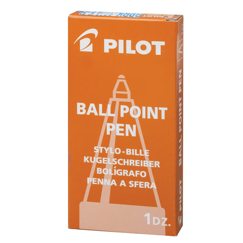 Ручка шариковая автоматическая PILOT, СИНЯЯ, корпус прорезиненный черный, узел Ручка шариковая автоматическая PILOT, СИНЯЯ, корпус прорезиненный черный, узел