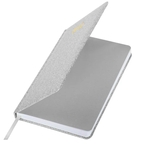 Ежедневник датированный 2027, А5, 138x213 мм, BRAUBERG "Sparkle", под