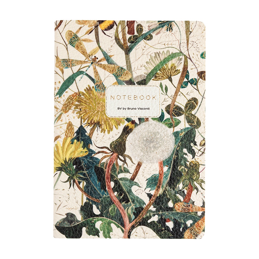 ТЕТРАДЬ А5 ИЗ ЭКОКОЖИ, "FLORA.SUMMER GREENS" 60 Л. КЛЕТКА ТЕТРАДЬ А5 ИЗ ЭКОКОЖИ, "FLORA.SUMMER GREENS" 60 Л. КЛЕТКА