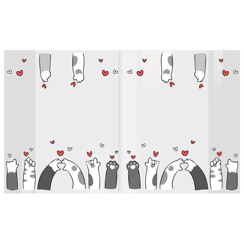 Обложки "PAWS" для тетрадей и дневников, КОМПЛЕКТ 10 шт., ПЛОТНЫЕ, Обложки "PAWS" для тетрадей и дневников, КОМПЛЕКТ 10 шт., ПЛОТНЫЕ,