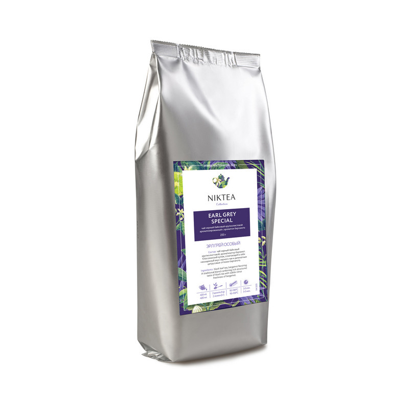 Чай Niktea Earl Grey особый черн.байховый аромат., 250г Чай Niktea Earl Grey особый черн.байховый аромат., 250г