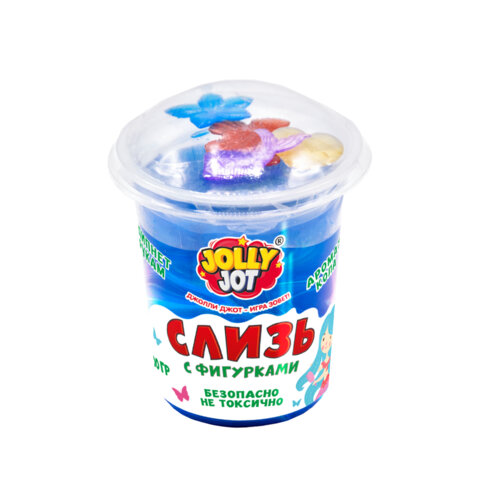 Слайм, слизь с фигурками, русалочки, 200 г, АССОРТИ 3 вида, JOLLY JOT (ДЖОЛЛИ