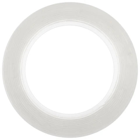 Многоразовая двухсторонняя прозрачная крепежная лента, скотч NANO tape, 2 м x 3 Многоразовая двухсторонняя прозрачная крепежная лента, скотч NANO tape, 2 м x 3