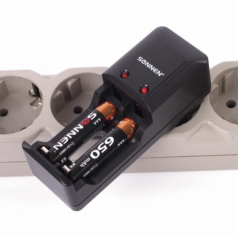 Батарейки аккумуляторные Ni-Mh мизинчиковые КОМПЛЕКТ 2 шт., AAA (HR03) 650 mAh, Батарейки аккумуляторные Ni-Mh мизинчиковые КОМПЛЕКТ 2 шт., AAA (HR03) 650 mAh,