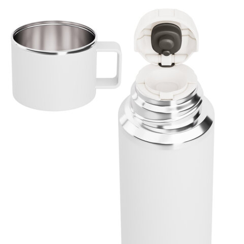 Термос 0,75 л JOYLUX (ДЖОЙЛЮКС) ULTRA, нержавеющая сталь SUS316, крышка/кружка,