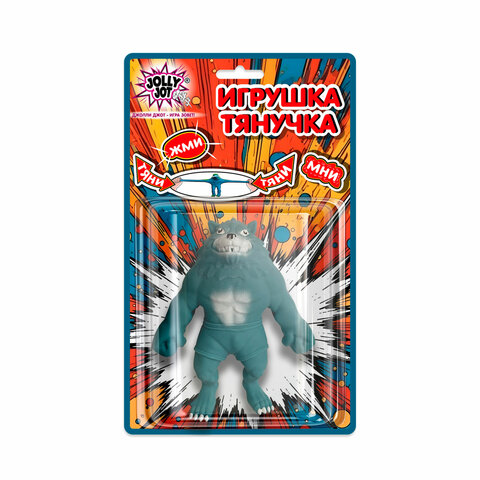 Игрушка-антистресс "МОНСТРЫ", 15 см, ассорти, 6 видов, блистер, JOLLY