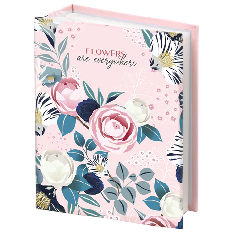 Фотоальбом BRAUBERG на 100 фото 10х15 см, ассорти 5 дизайнов, твердая обложка,