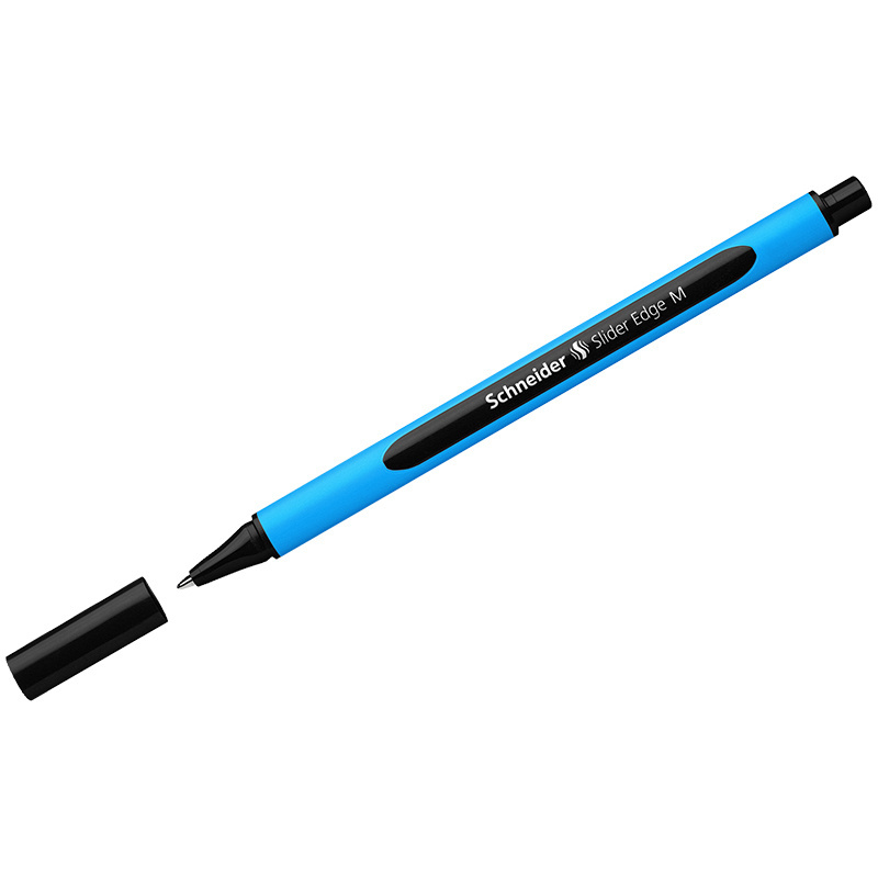 Ручка шариковая Schneider "Slider Edge M" черная, 1,0мм, трехгранная Ручка шариковая Schneider "Slider Edge M" черная, 1,0мм, трехгранная