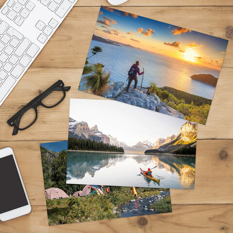 Фотобумага глянцевая, А4, 120 г/м2, односторонняя, 300 листов, BRAUBERG