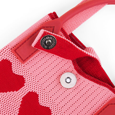 Сумочка-органайзер повседневная HEIKKI KNIT (ХЕЙКИ) кросс боди, вязаная, 17х12х5