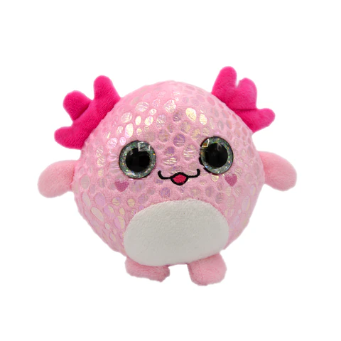Игрушка мягкая "Микс", 10 см, ассорти 5 дизайнов, глаза светятся в